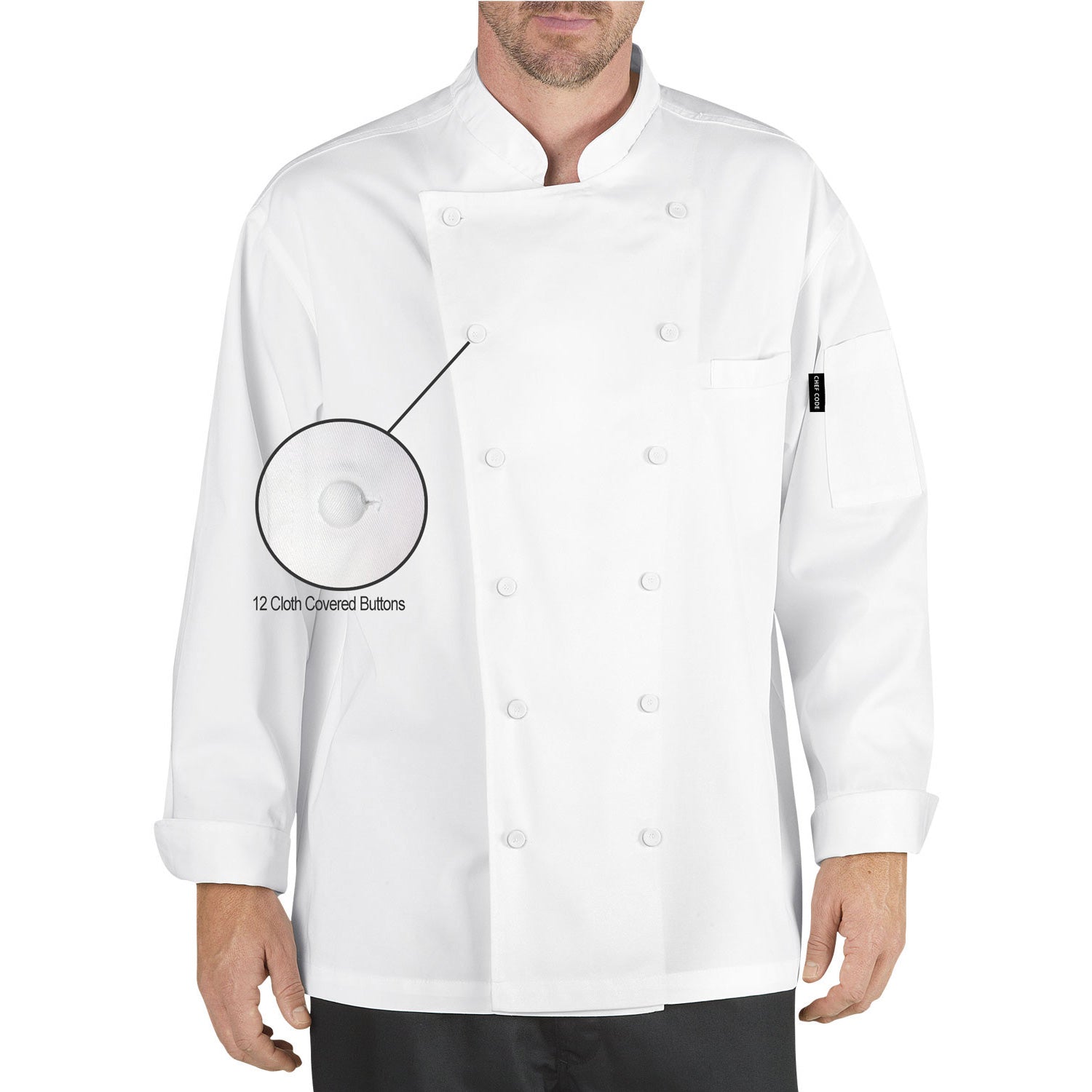 Lorenzo Executive Chef Coat Unisex