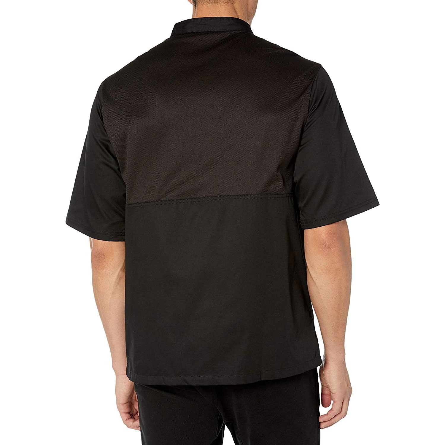 Lightweight Cool Breeze Chef Coat Short Sleeve w/ Mesh Inlay