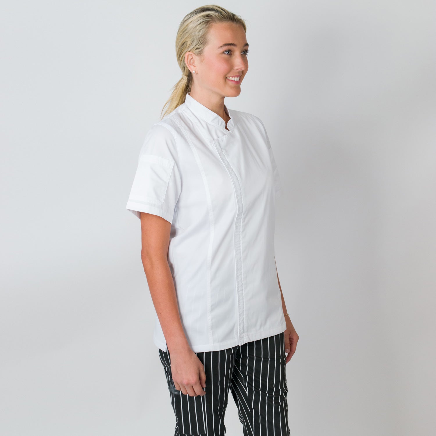 Chef Code Zip Front Cool Breeze Chef Coat