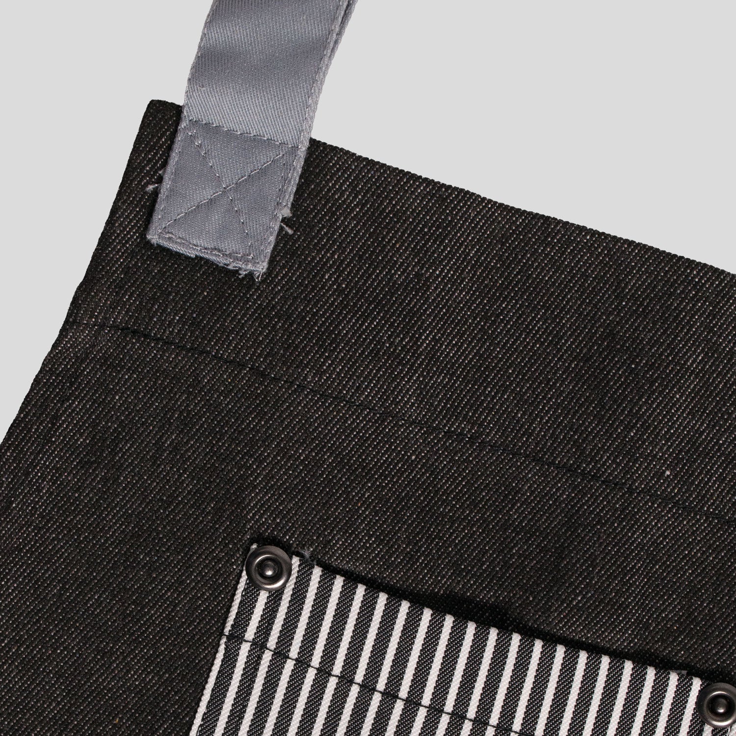 Chef Code 34" Long Denim Apron with Adjustable Neck