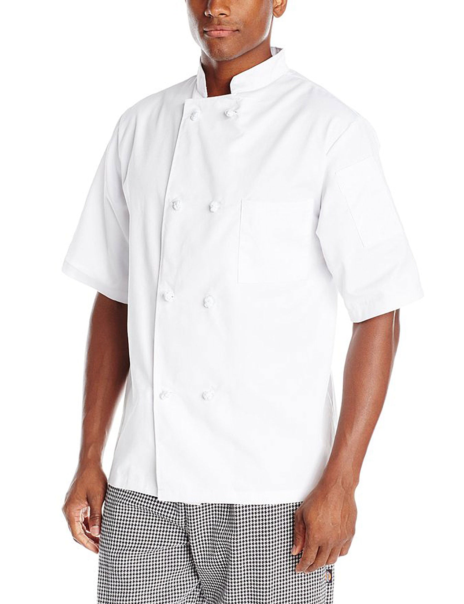 Chef Luigi Classic Chef Coat with Cloth Knot Buttons – ChefCode