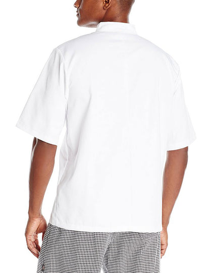 Chef Luigi Classic Chef Coat with Cloth Knot Buttons