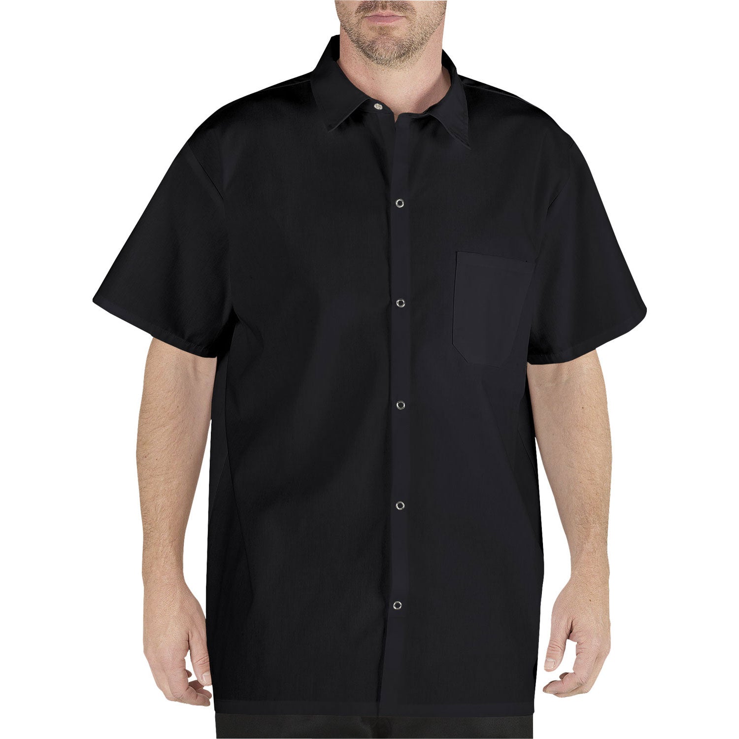Men's Basic Work Shirt with Pocket