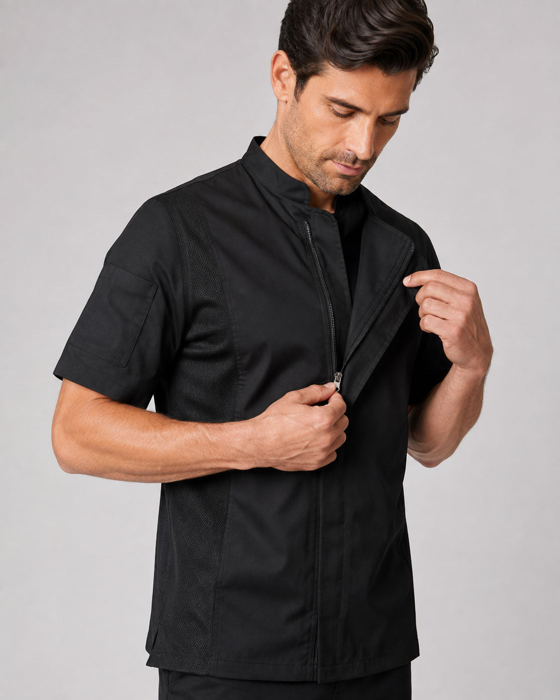 Chef Code Zip Front Cool Breeze Chef Coat