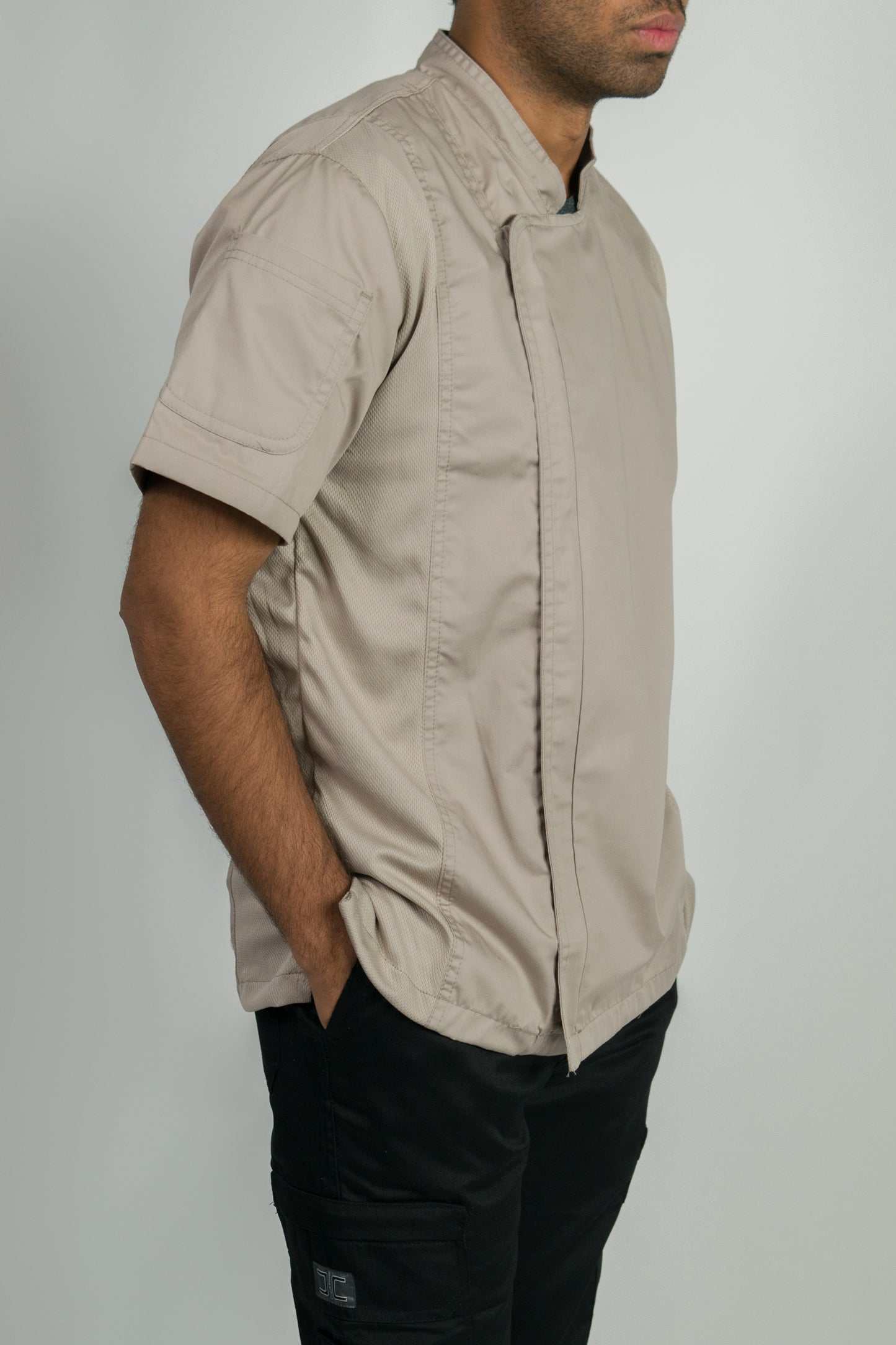 Chef Code Zip Front Cool Breeze Chef Coat