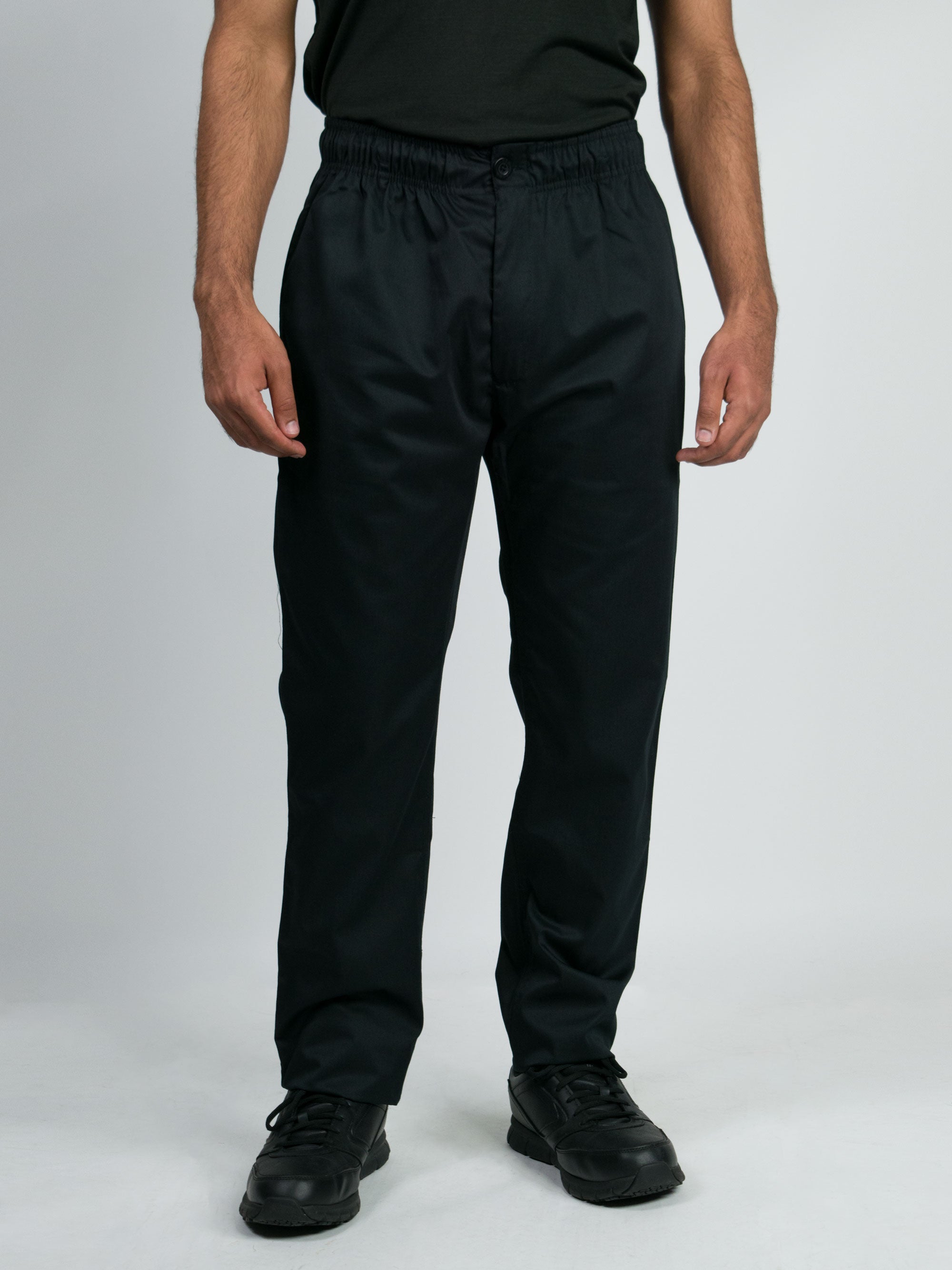 Chef Code Pants Modern Fit Trouser Chef Pant - Elastic Waist with Button and Zipper ...