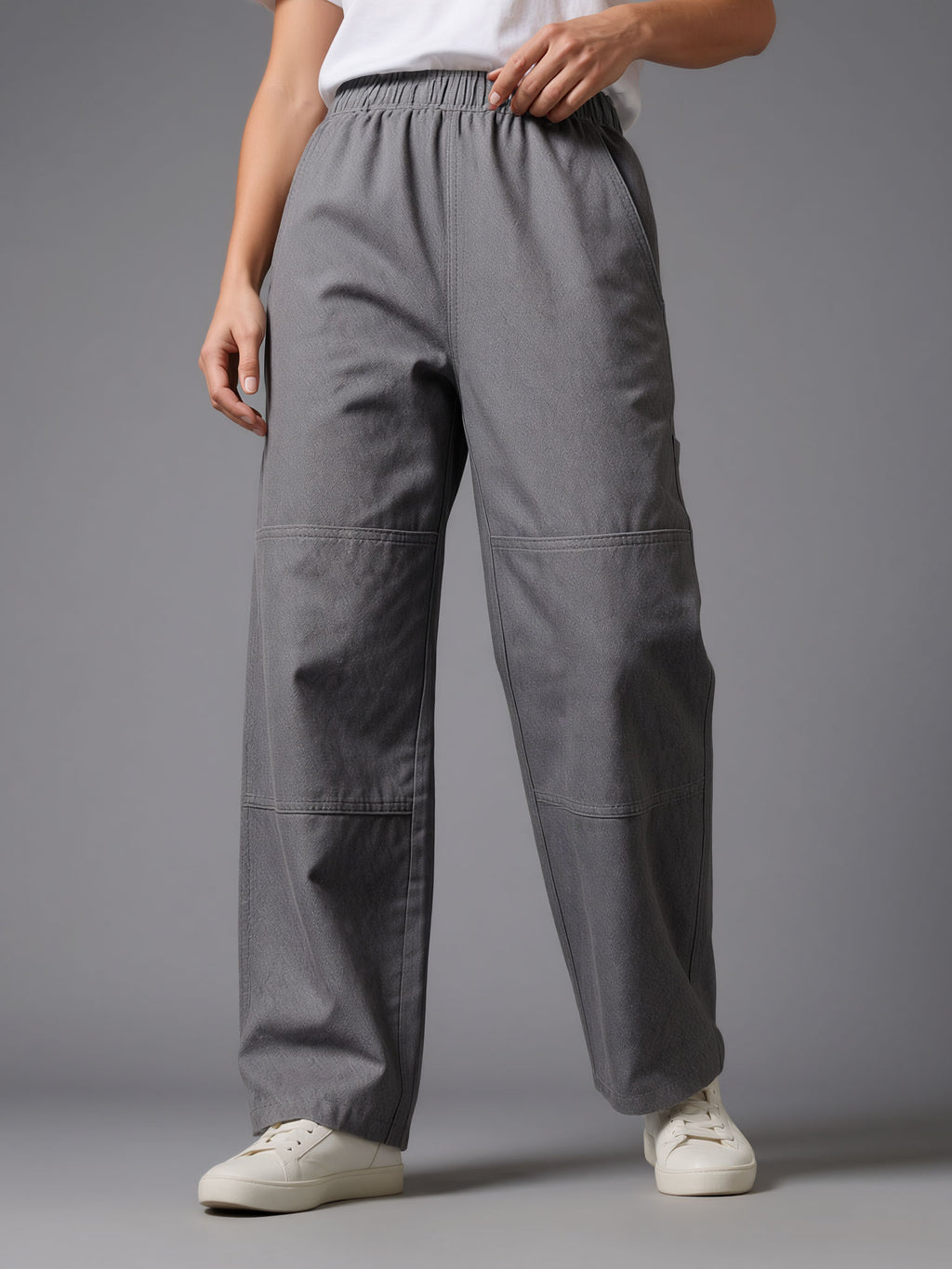 Unisex Wide Leg Double Knee Chef Pant