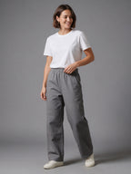 Unisex Wide Leg Double Knee Chef Pant