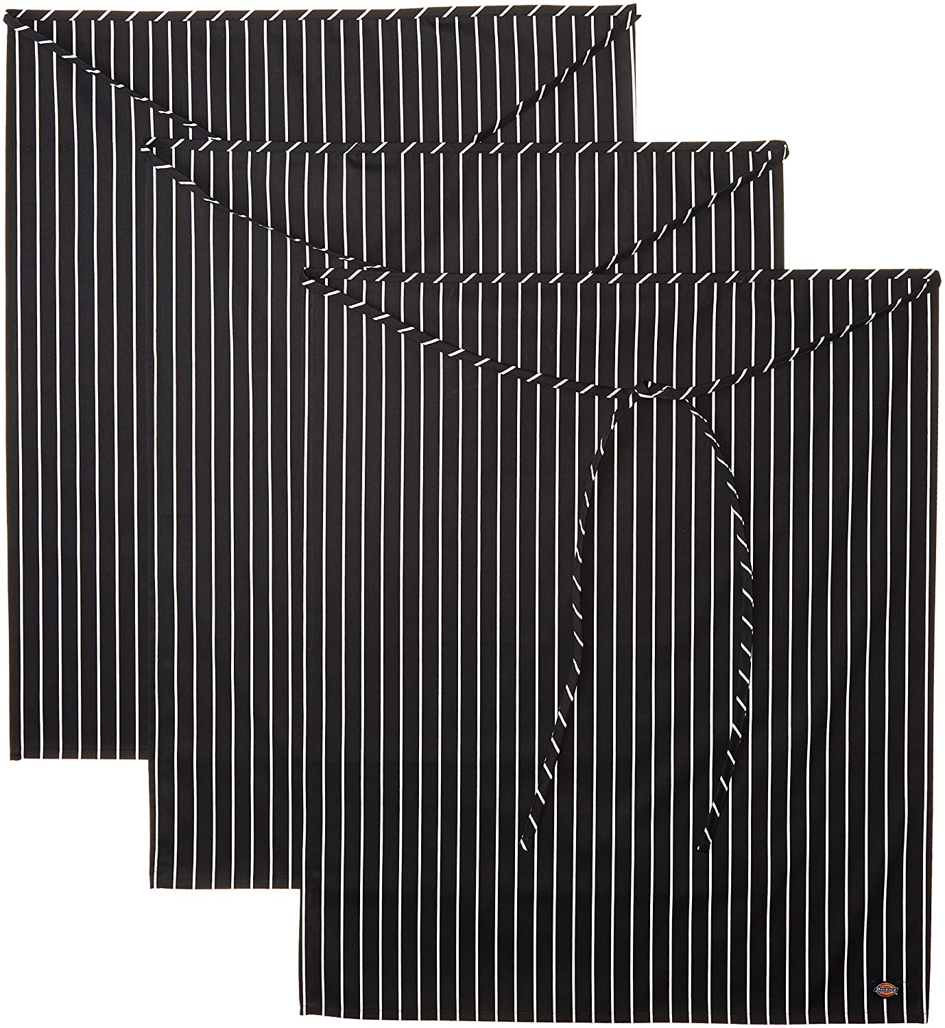 3-Pack Full Bistro Apron 33" Long, No Pocket