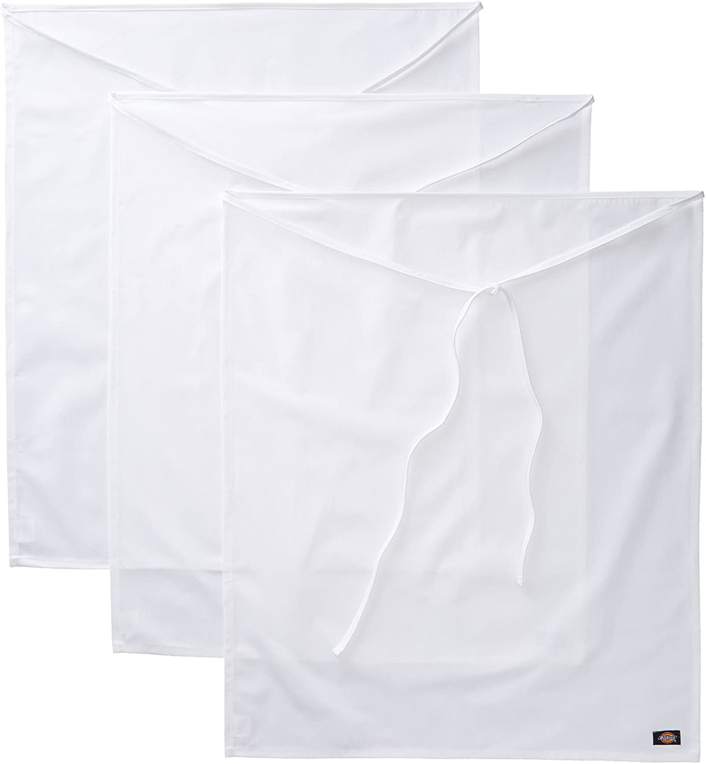 3-Pack Full Bistro Apron 33" Long, No Pocket