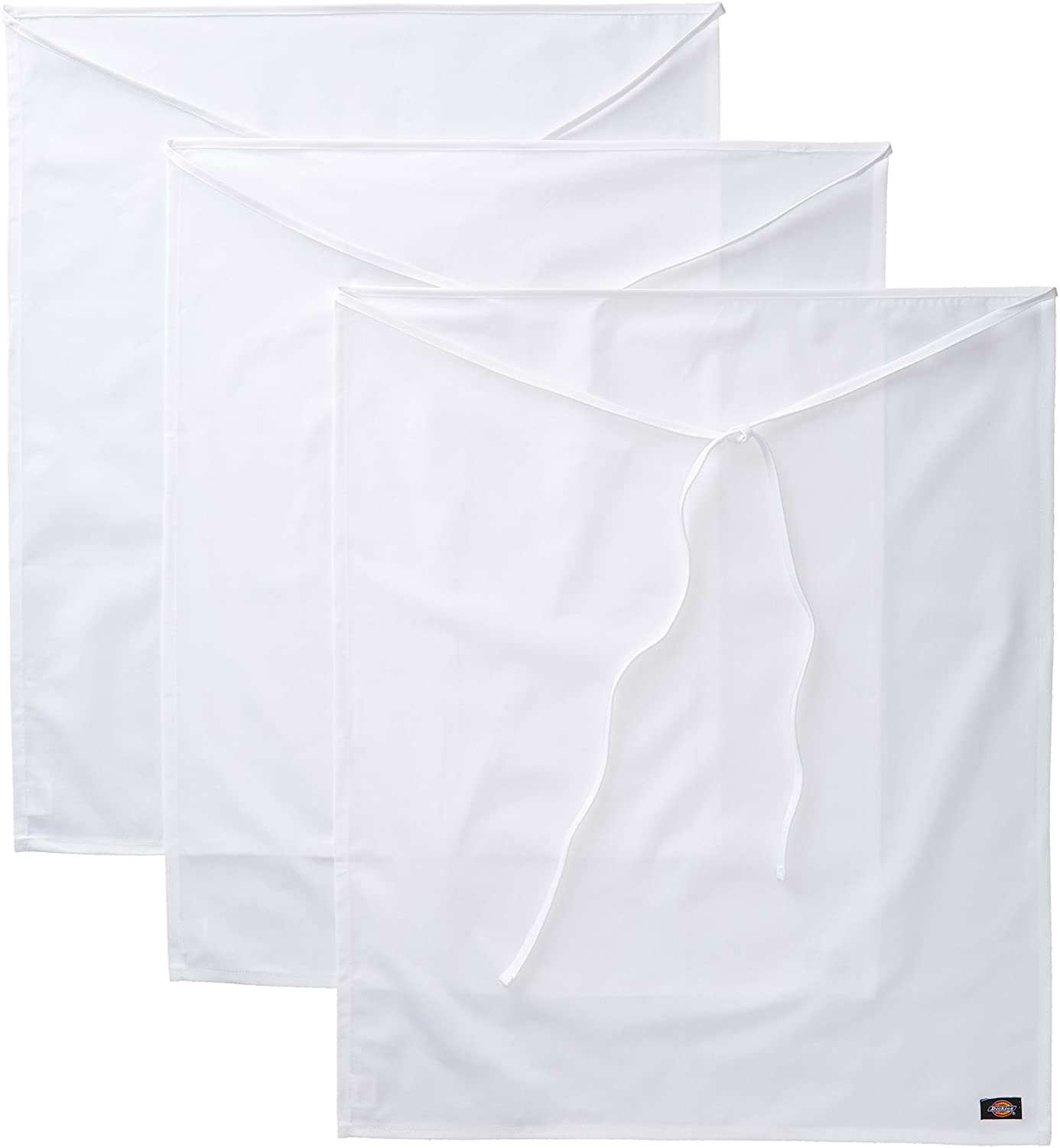3-Pack Full Bistro Apron 33" Long, No Pocket