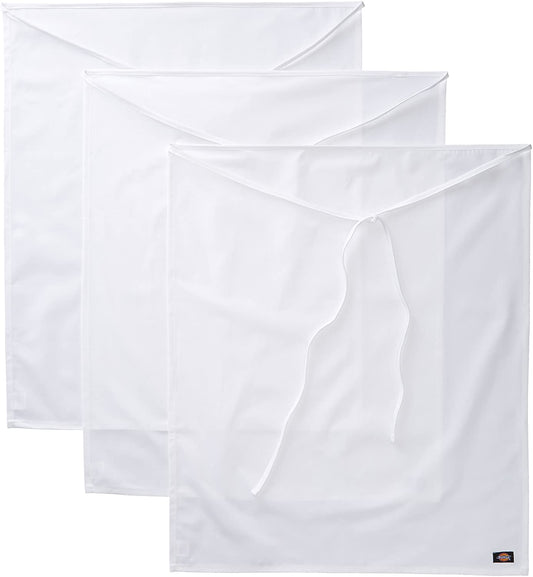 3-Pack Full Bistro Apron 33" Long, No Pocket