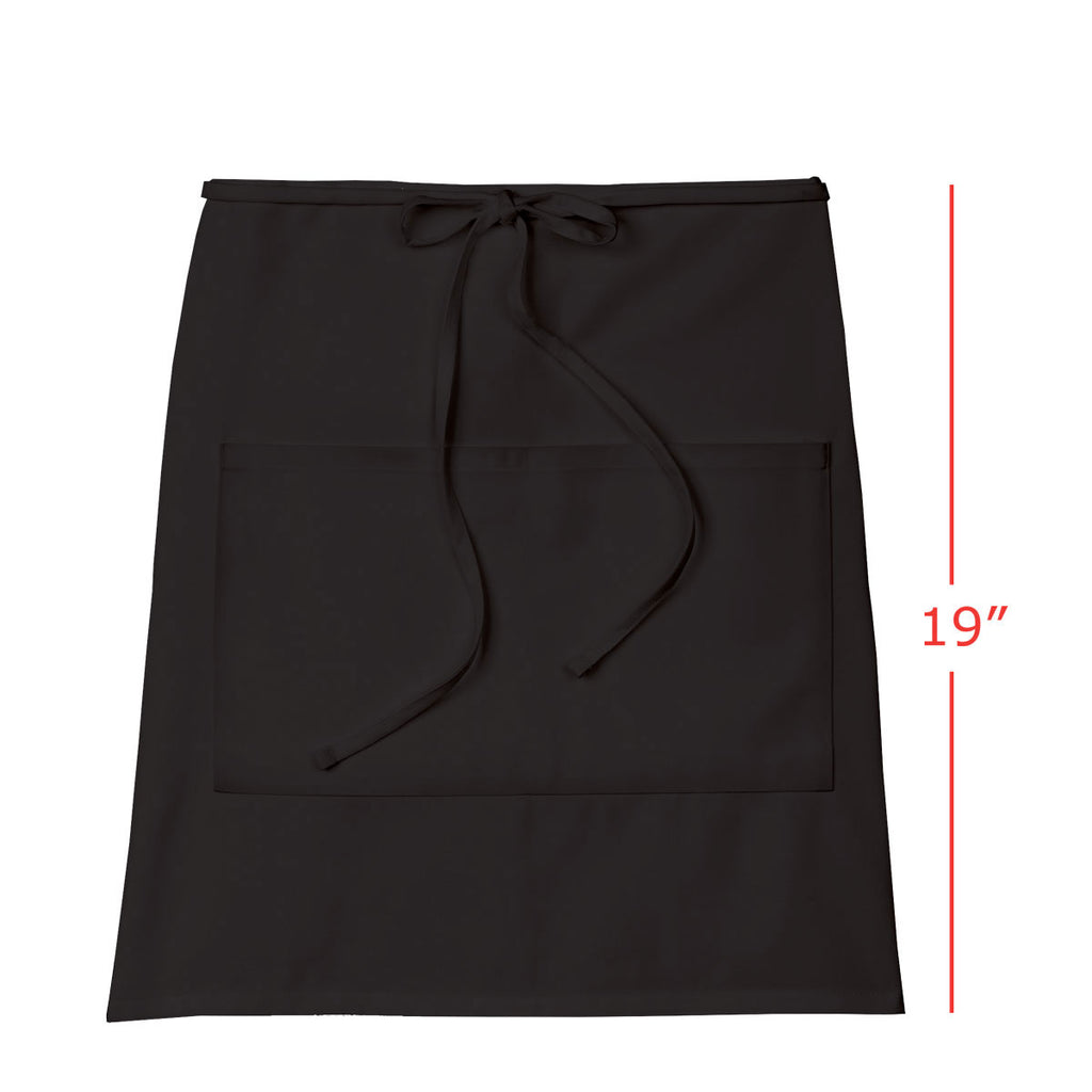 3-PACK Chef Half Waist Bistro Apron 19"