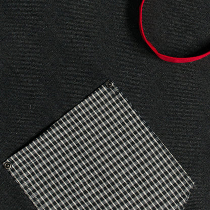 Chef Code 34" Long Denim Apron with Adjustable Neck