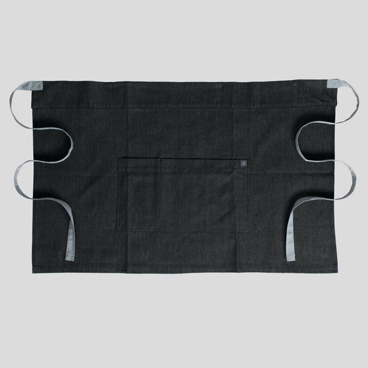 Chef Code 22" Denim Waist Apron with Large 3-section Pocket
