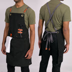2-PACK CrossBack multi-purpose utility Apron with Adjustable Straps