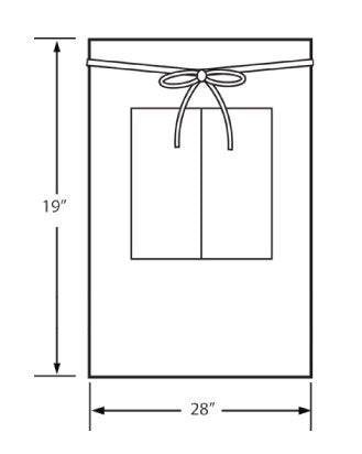 3-PACK Chef Half Waist Bistro Apron 19"