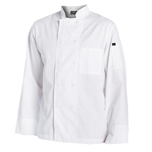 Men's 10 Pearl Button Classic Chef Coat